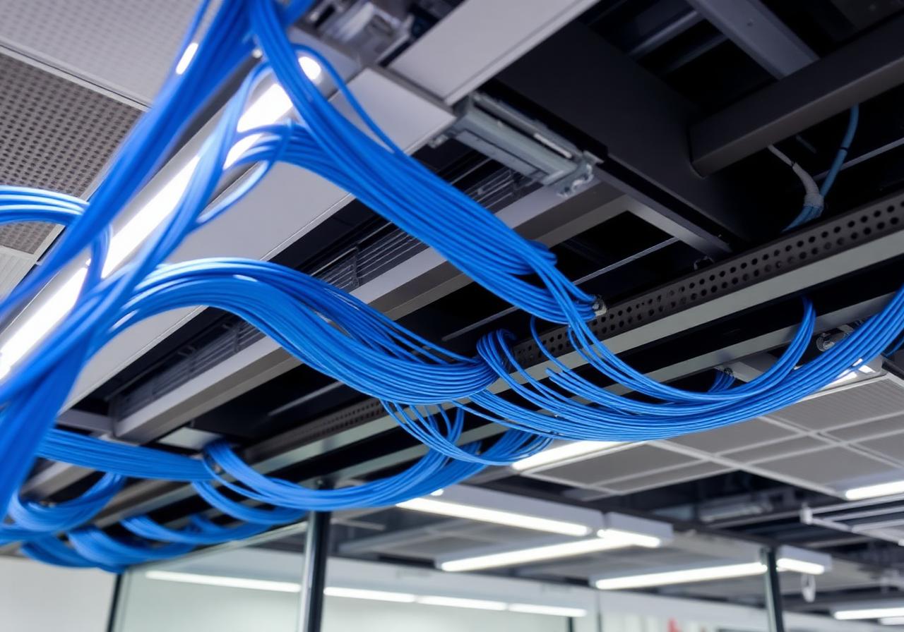Structured Cabling — 3 floors